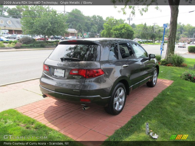 Grigio Metallic / Ebony 2009 Acura RDX SH-AWD Technology