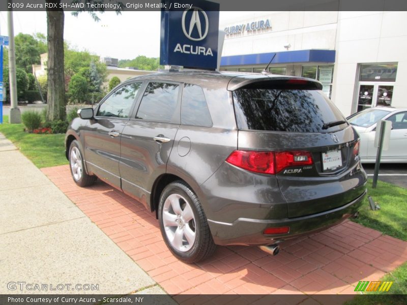 Grigio Metallic / Ebony 2009 Acura RDX SH-AWD Technology