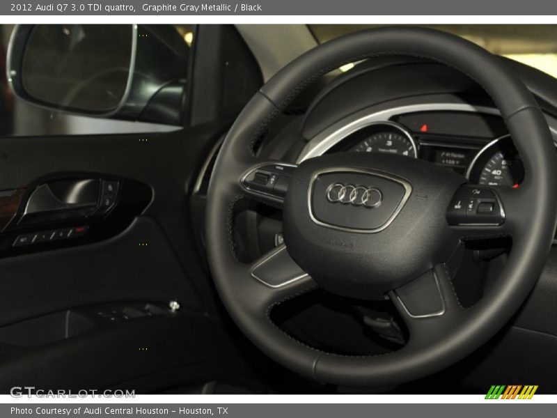 Graphite Gray Metallic / Black 2012 Audi Q7 3.0 TDI quattro