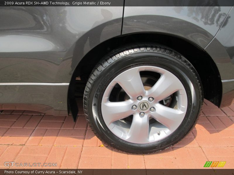 Grigio Metallic / Ebony 2009 Acura RDX SH-AWD Technology