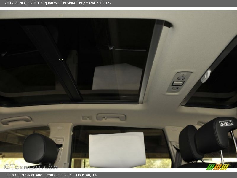 Graphite Gray Metallic / Black 2012 Audi Q7 3.0 TDI quattro