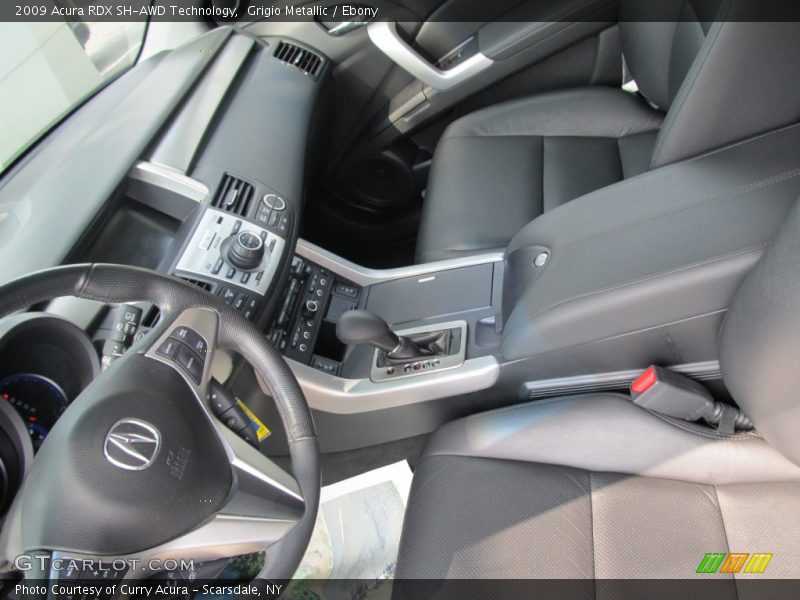 Grigio Metallic / Ebony 2009 Acura RDX SH-AWD Technology
