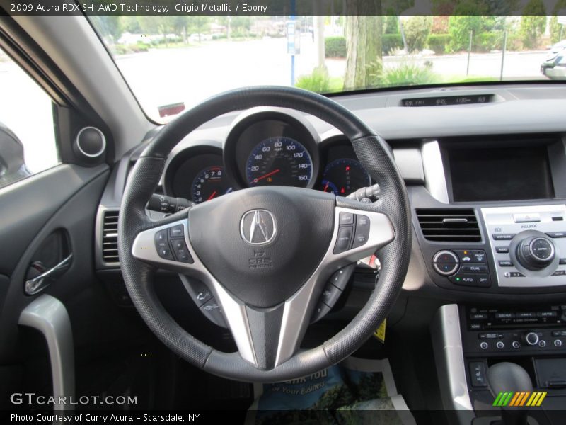 Grigio Metallic / Ebony 2009 Acura RDX SH-AWD Technology