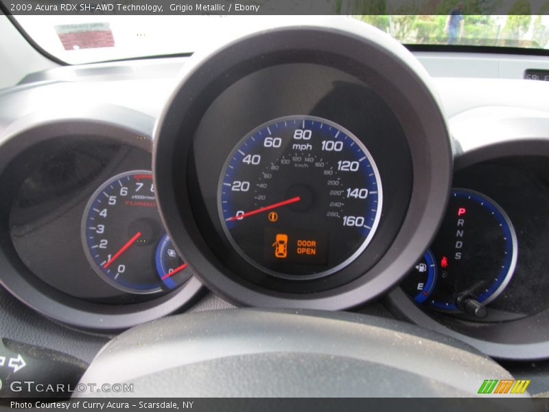 Grigio Metallic / Ebony 2009 Acura RDX SH-AWD Technology