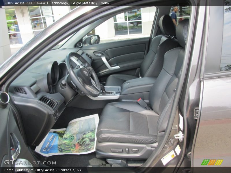 Grigio Metallic / Ebony 2009 Acura RDX SH-AWD Technology