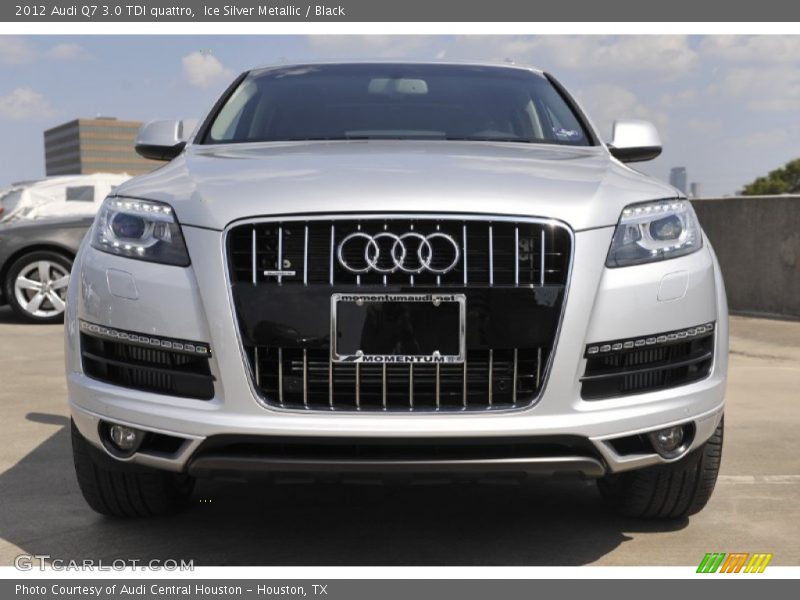 Ice Silver Metallic / Black 2012 Audi Q7 3.0 TDI quattro