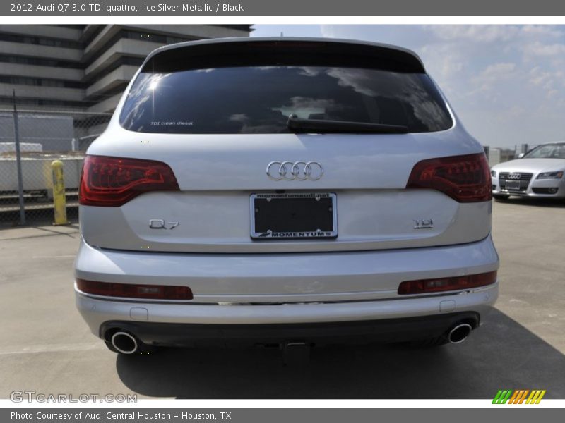 Ice Silver Metallic / Black 2012 Audi Q7 3.0 TDI quattro