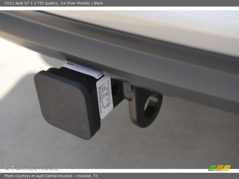 Ice Silver Metallic / Black 2012 Audi Q7 3.0 TDI quattro