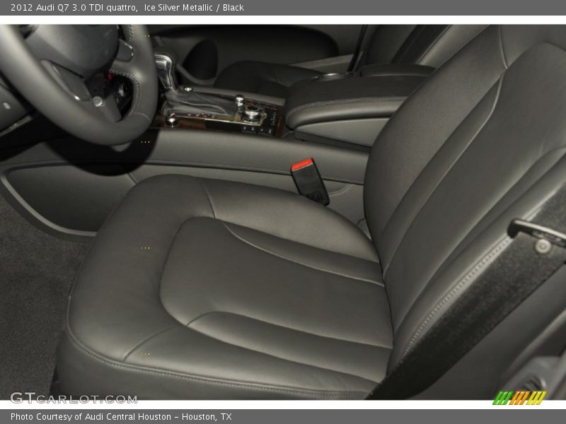 Ice Silver Metallic / Black 2012 Audi Q7 3.0 TDI quattro