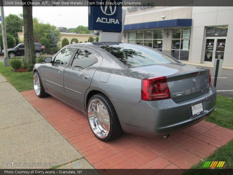 Silver Steel Metallic / Dark Slate Gray/Light Graystone 2006 Dodge Charger R/T