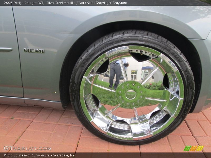 Silver Steel Metallic / Dark Slate Gray/Light Graystone 2006 Dodge Charger R/T