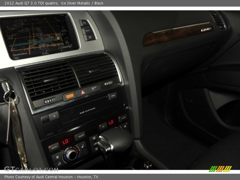 Ice Silver Metallic / Black 2012 Audi Q7 3.0 TDI quattro