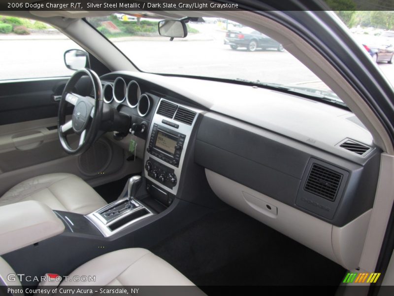 Silver Steel Metallic / Dark Slate Gray/Light Graystone 2006 Dodge Charger R/T