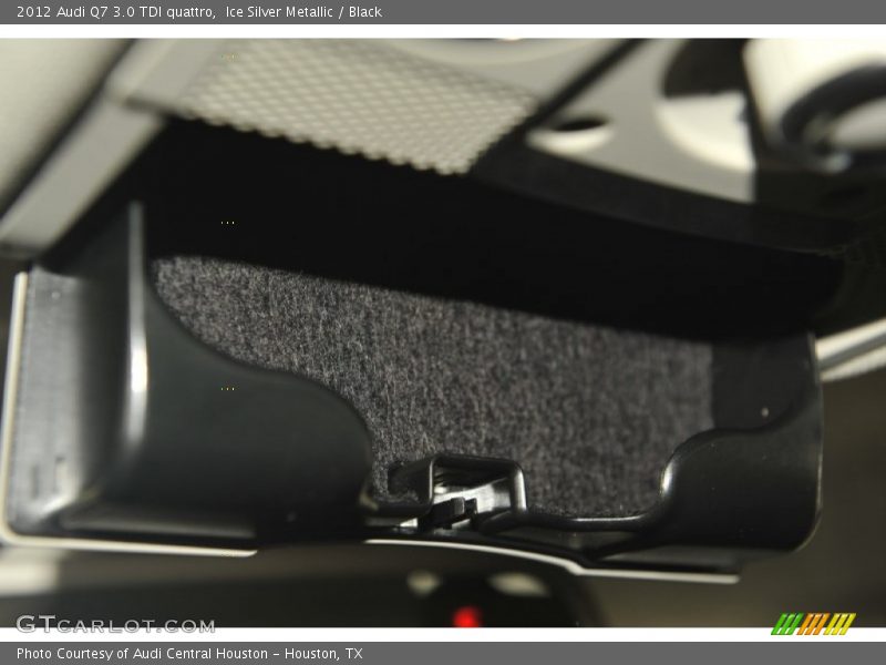 Ice Silver Metallic / Black 2012 Audi Q7 3.0 TDI quattro