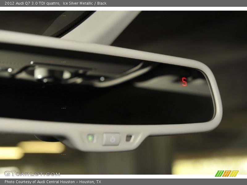 Ice Silver Metallic / Black 2012 Audi Q7 3.0 TDI quattro