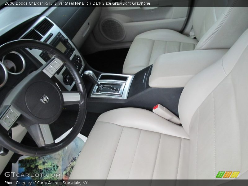 Silver Steel Metallic / Dark Slate Gray/Light Graystone 2006 Dodge Charger R/T