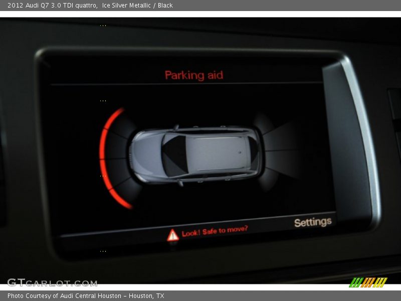 Ice Silver Metallic / Black 2012 Audi Q7 3.0 TDI quattro