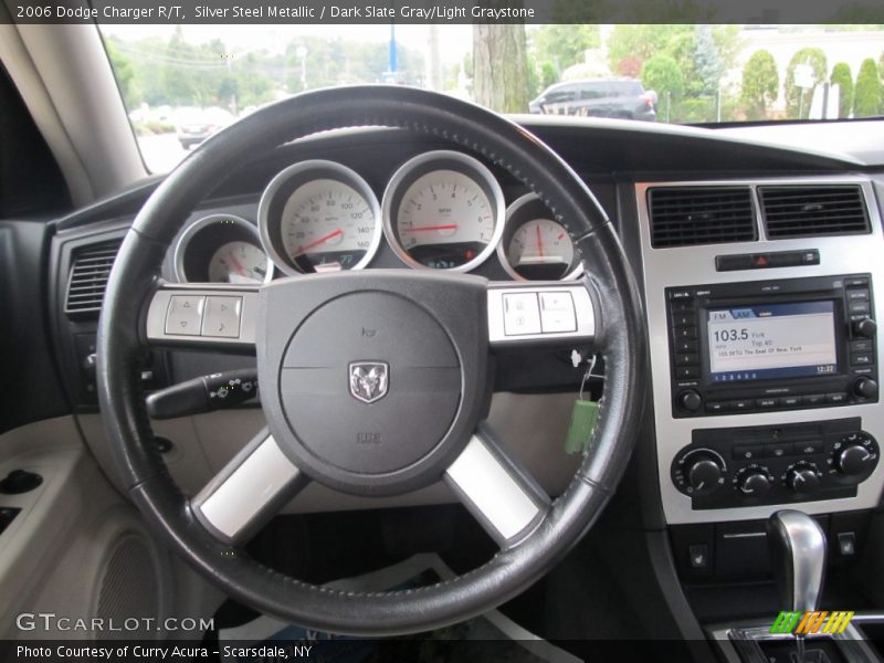 Silver Steel Metallic / Dark Slate Gray/Light Graystone 2006 Dodge Charger R/T