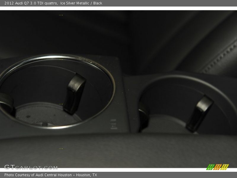 Ice Silver Metallic / Black 2012 Audi Q7 3.0 TDI quattro