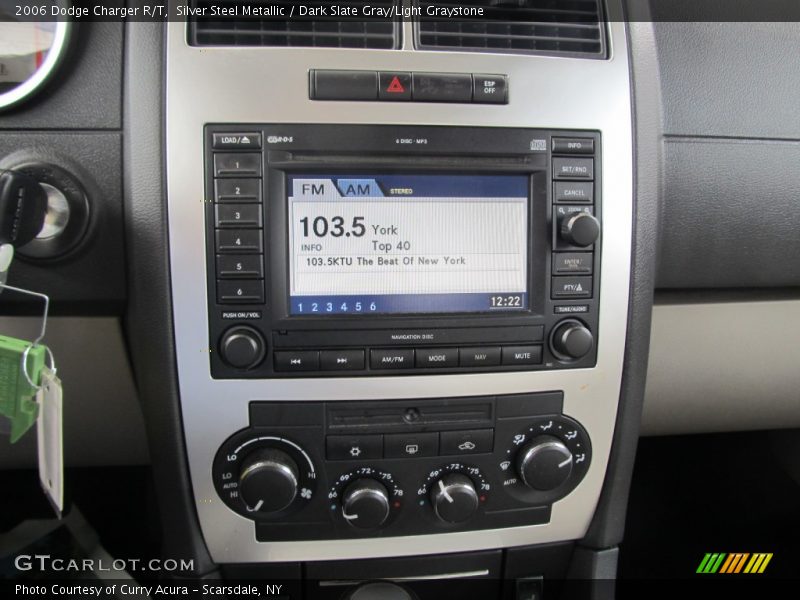 Silver Steel Metallic / Dark Slate Gray/Light Graystone 2006 Dodge Charger R/T