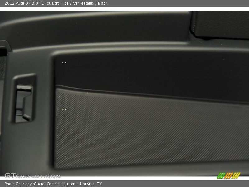 Ice Silver Metallic / Black 2012 Audi Q7 3.0 TDI quattro