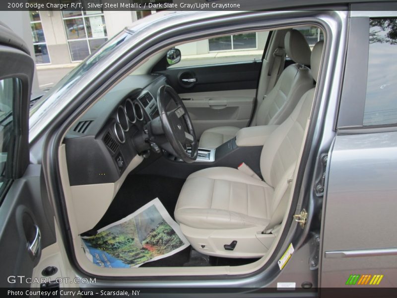 Silver Steel Metallic / Dark Slate Gray/Light Graystone 2006 Dodge Charger R/T