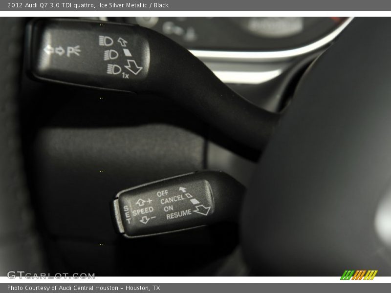 Controls of 2012 Q7 3.0 TDI quattro