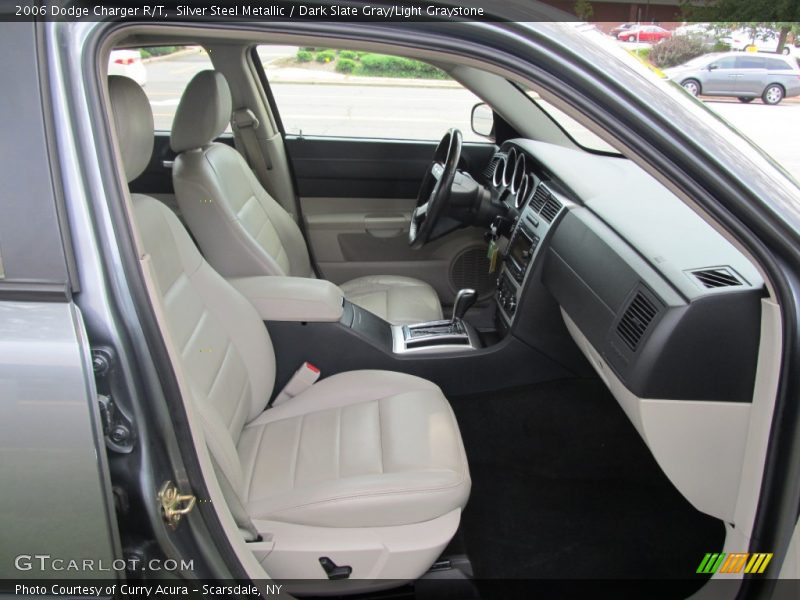 Silver Steel Metallic / Dark Slate Gray/Light Graystone 2006 Dodge Charger R/T