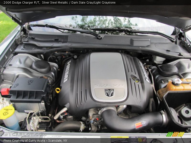 Silver Steel Metallic / Dark Slate Gray/Light Graystone 2006 Dodge Charger R/T