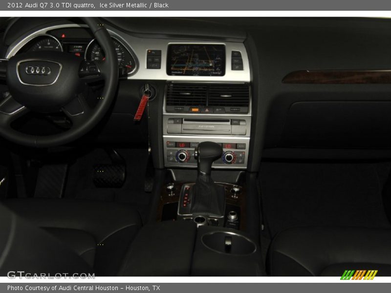 Ice Silver Metallic / Black 2012 Audi Q7 3.0 TDI quattro