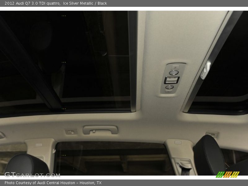 Ice Silver Metallic / Black 2012 Audi Q7 3.0 TDI quattro