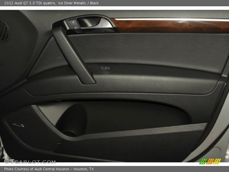 Ice Silver Metallic / Black 2012 Audi Q7 3.0 TDI quattro