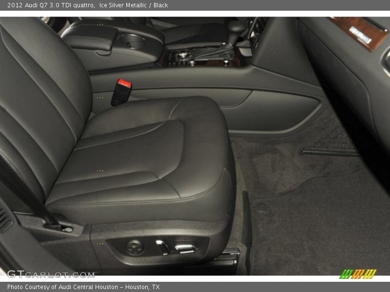 Ice Silver Metallic / Black 2012 Audi Q7 3.0 TDI quattro