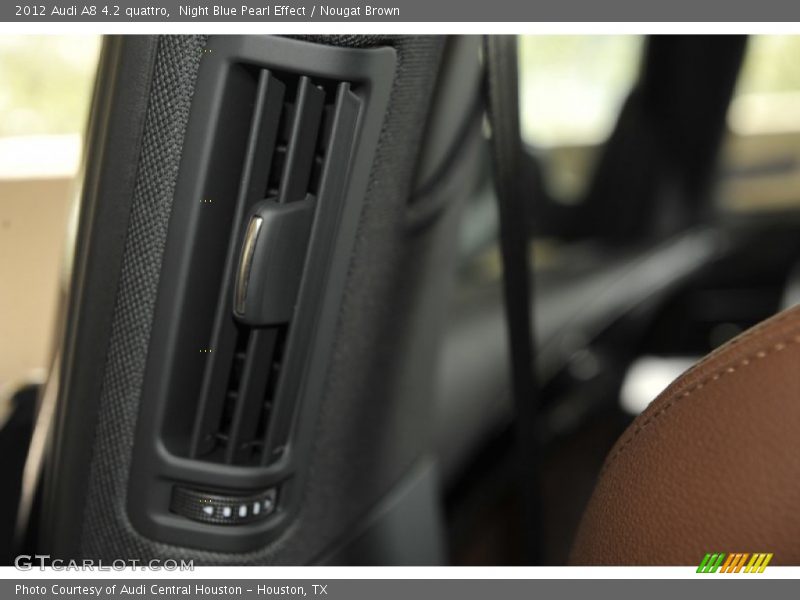Night Blue Pearl Effect / Nougat Brown 2012 Audi A8 4.2 quattro