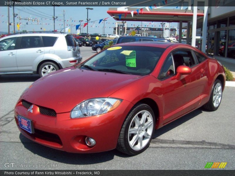 Sunset Pearlescent / Dark Charcoal 2007 Mitsubishi Eclipse GT Coupe