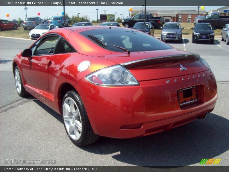 Sunset Pearlescent / Dark Charcoal 2007 Mitsubishi Eclipse GT Coupe