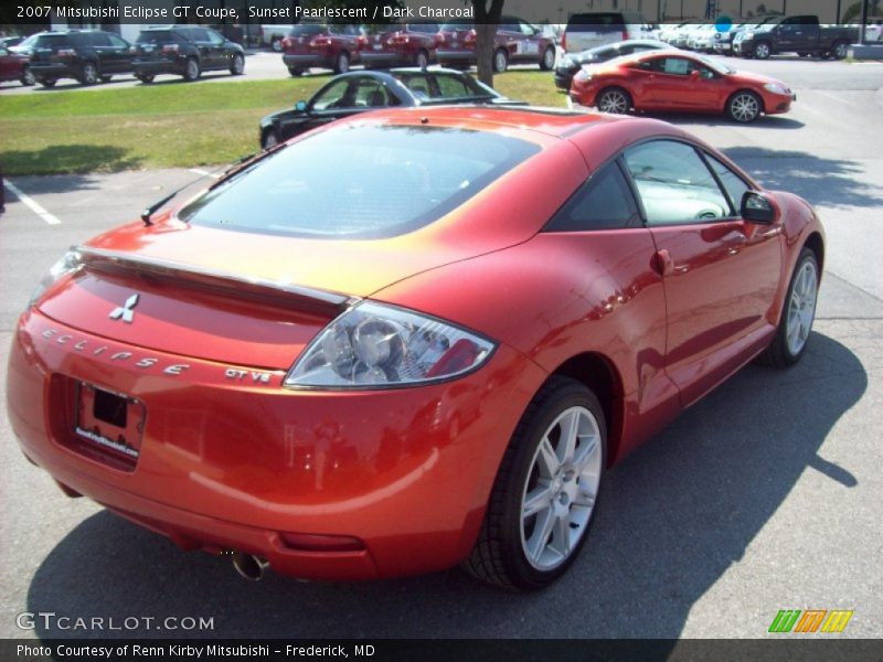Sunset Pearlescent / Dark Charcoal 2007 Mitsubishi Eclipse GT Coupe