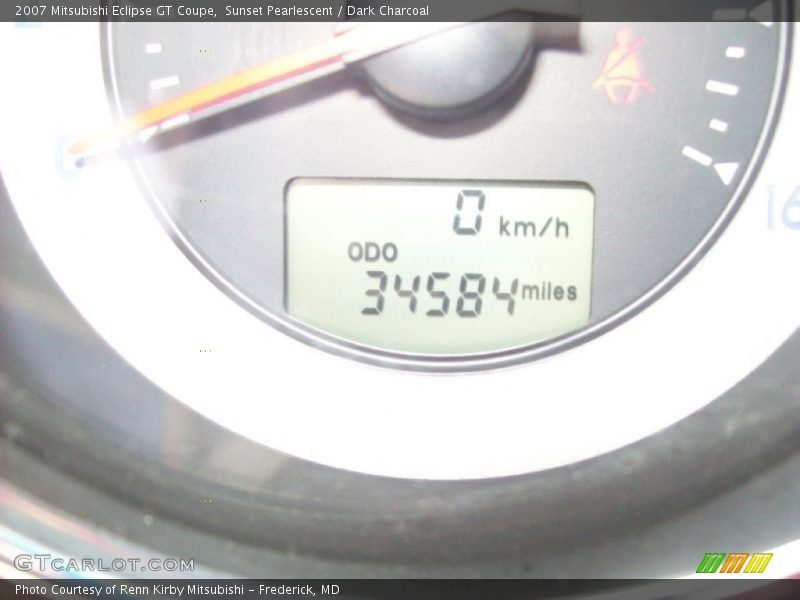 Sunset Pearlescent / Dark Charcoal 2007 Mitsubishi Eclipse GT Coupe