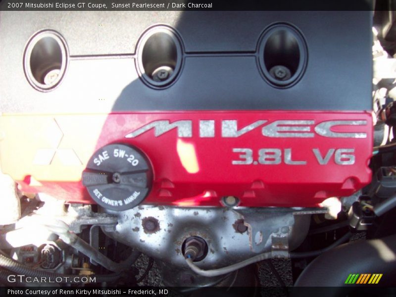Sunset Pearlescent / Dark Charcoal 2007 Mitsubishi Eclipse GT Coupe
