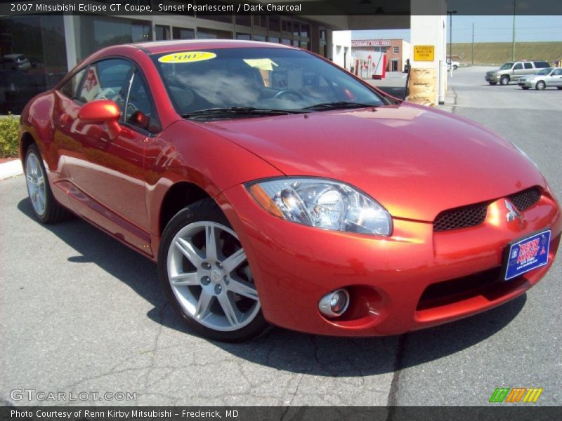 Sunset Pearlescent / Dark Charcoal 2007 Mitsubishi Eclipse GT Coupe