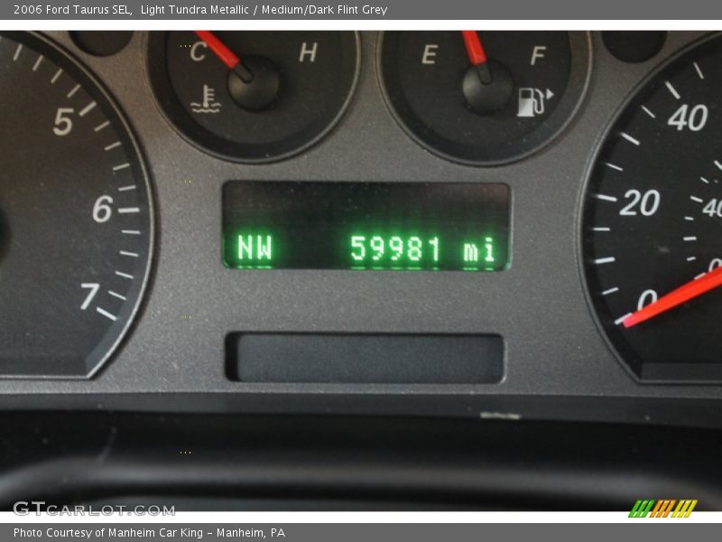 Light Tundra Metallic / Medium/Dark Flint Grey 2006 Ford Taurus SEL