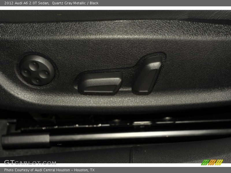 Quartz Gray Metallic / Black 2012 Audi A6 2.0T Sedan