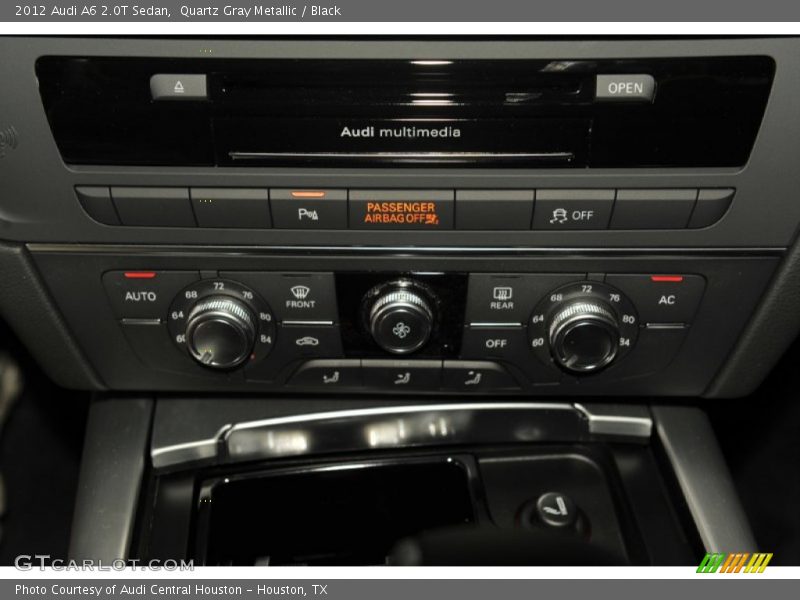 Controls of 2012 A6 2.0T Sedan