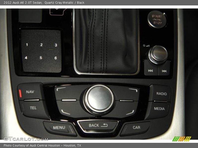 Controls of 2012 A6 2.0T Sedan