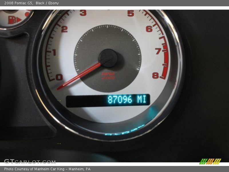 Black / Ebony 2008 Pontiac G5