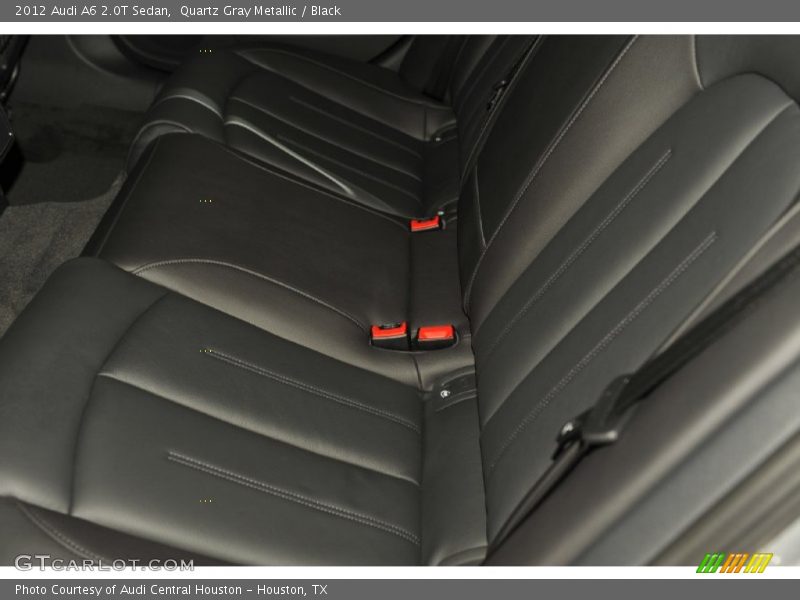 Quartz Gray Metallic / Black 2012 Audi A6 2.0T Sedan