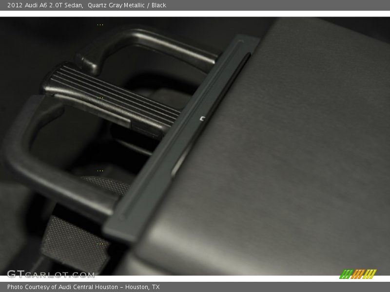 Quartz Gray Metallic / Black 2012 Audi A6 2.0T Sedan