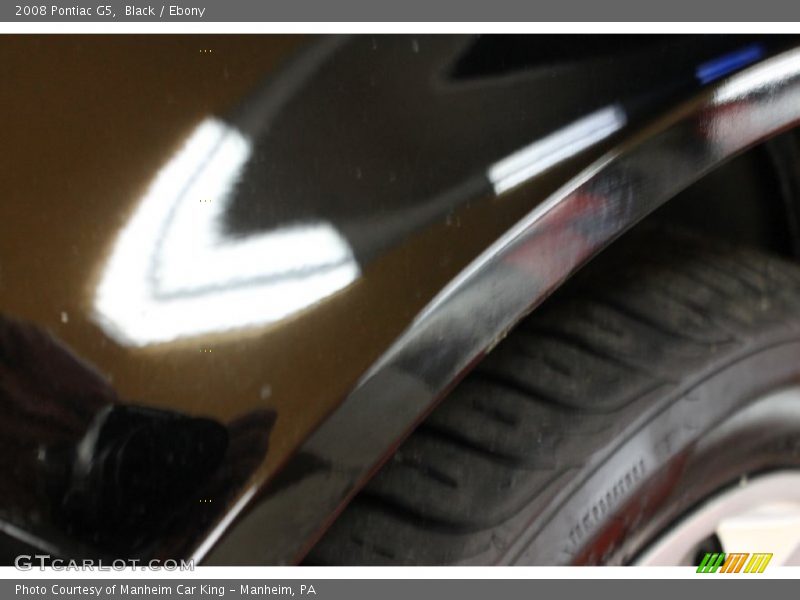 Black / Ebony 2008 Pontiac G5