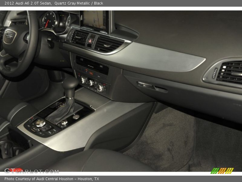 Quartz Gray Metallic / Black 2012 Audi A6 2.0T Sedan