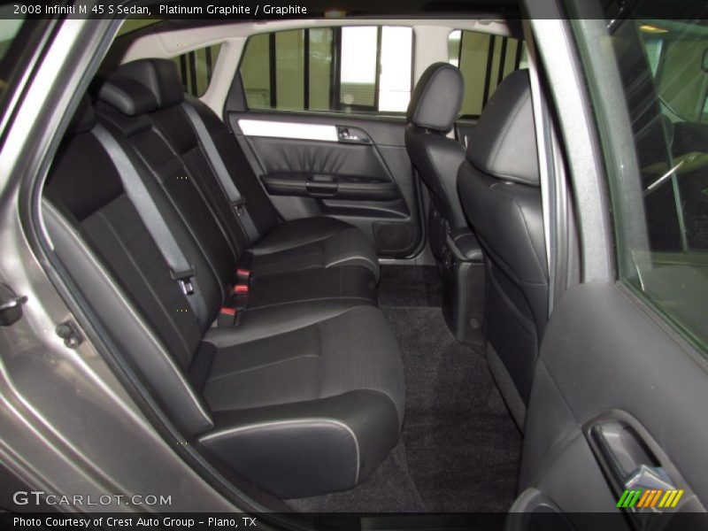 Platinum Graphite / Graphite 2008 Infiniti M 45 S Sedan